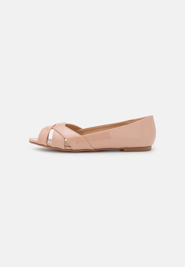 Ballerine ANNA FIELD Anna Field Peeptoe Ballet Pumps Rose Femme | UGK-3694865